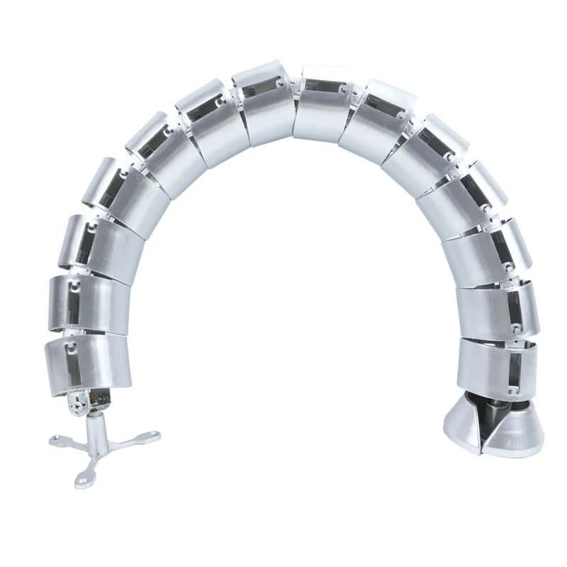 High Quality  Adjustable Height Cable Management spine Underdesk PC Wire Cable Tidy Management Underdesk Snake wire organizer