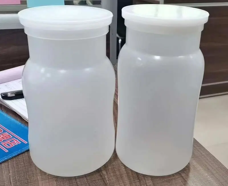Enoki mushroom production bottle plastic mushroom cultivation bottle