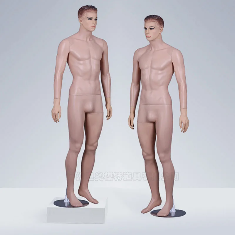 Sexy Cheap Realistic Male Full Body Mannequin With Make-up Face