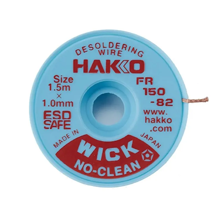 No Clean Wick Desoldering Braid ORIGINAL Halogen Free FR150  Easy To Use ESD Safe RoHS Compliant FR-150 Solder Wick