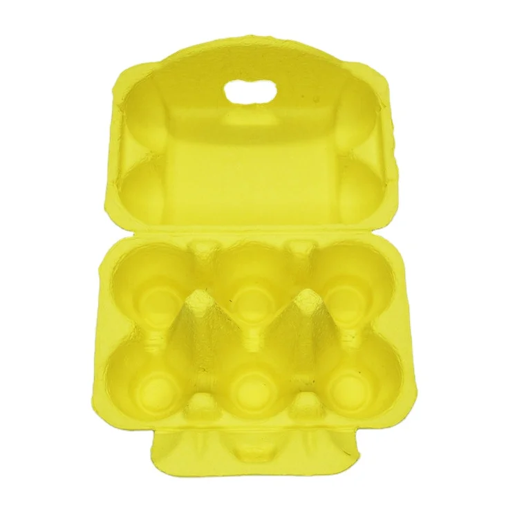 clear paper 6 eggs small egg carton