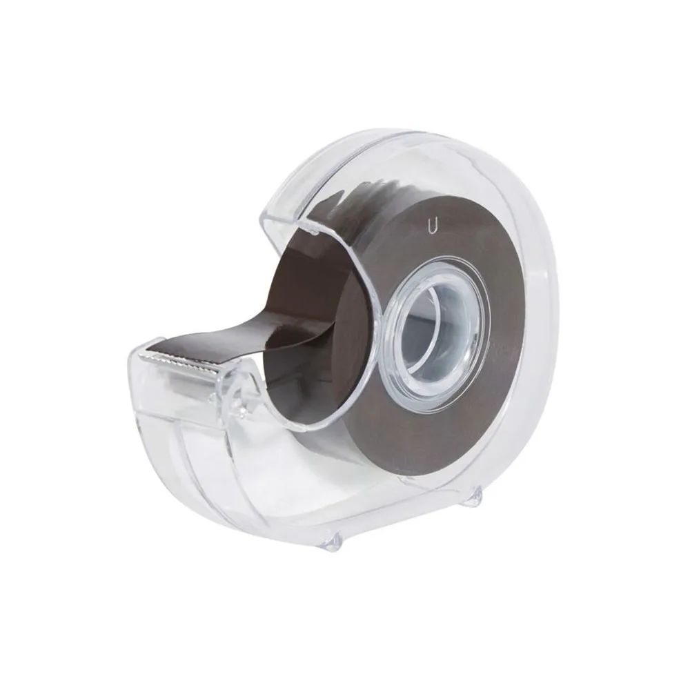 Custom Magnet Klebeband Thin Magnetic Strips Roll With Self Adhesive In Dispenser