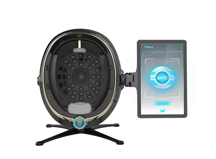7 in 1 portable 3d skin test analyzer camera skin and hair scanner 3d digital facial skin analyzer machine