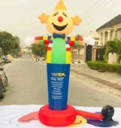 Hands Waving Event Promotional Inflatable Clown Customized Clown Inflatable For Advertising