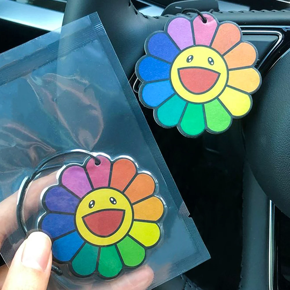 Custom scent paper printing car air freshener with custom logo