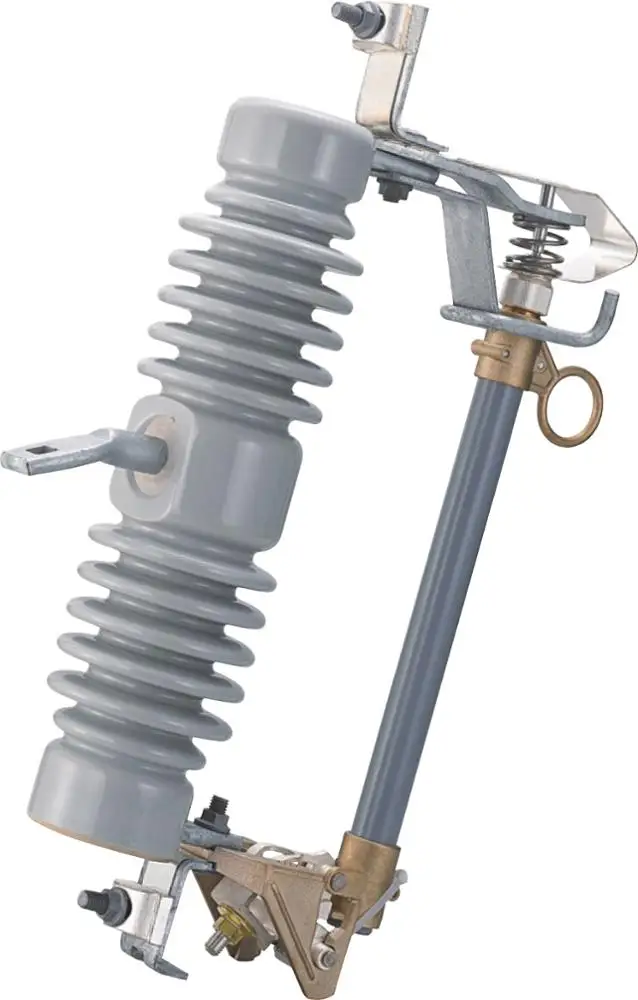 Windproof High Voltage 10-35kv Porcelain Expulsion Dropout Fuse Cutout