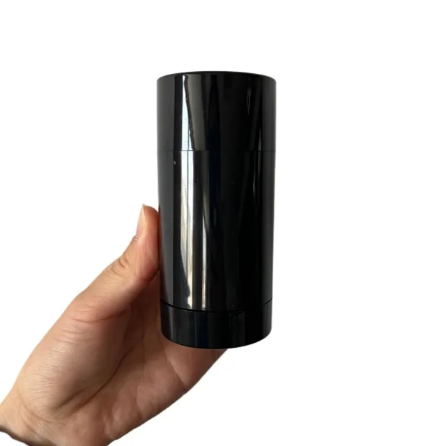 50g 75g white deo packaging for  foot repair roll on top filling/AS plastic packaging for pain relief balm