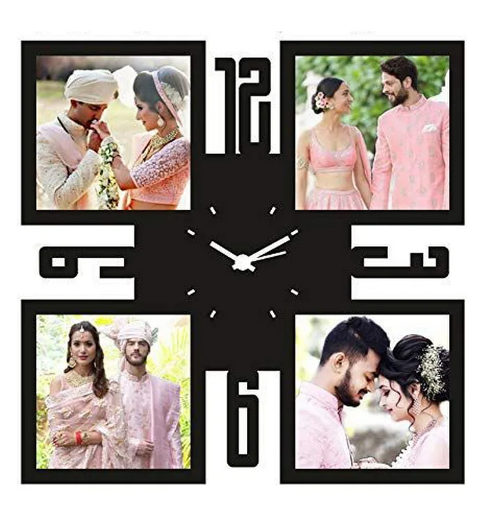 New arrival 2021 blank wood wall clock for dye sublimation hot sale