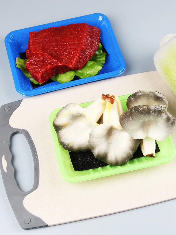 Water Absorbing Absorb Meat Tray Fruit Absorbent Pads