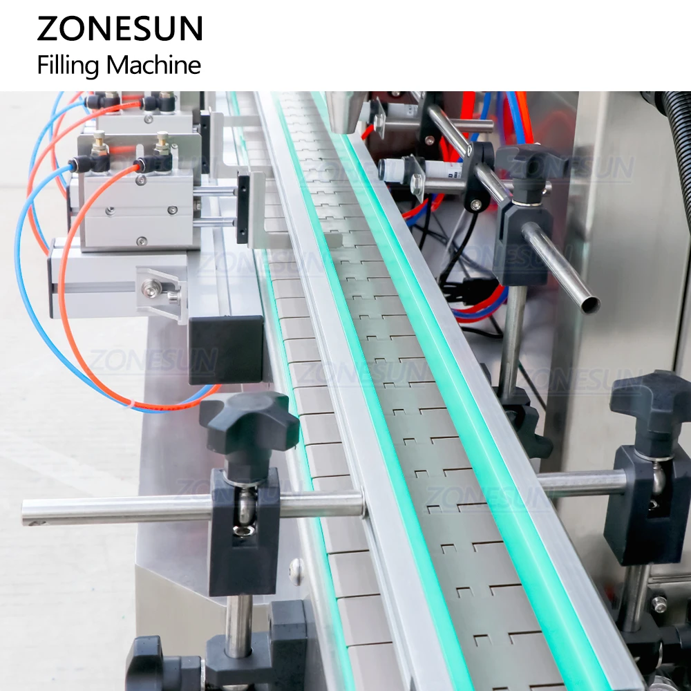 ZONESUN ZS-GW5 Automatic 4 Heads Nuts Beans Grain Granule Particle Bottles Weighing Filling Machine