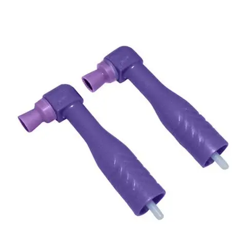 SJ Dental Disposable Prophy Angles Clear Soft Cups 90 Contra Angle High Quality Latex Free Dental Prophy Angles