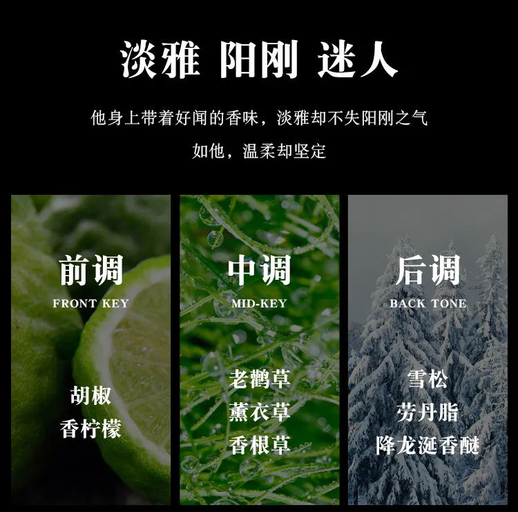 100ml fashionable and popular long lasting  cologne brand perfume for men