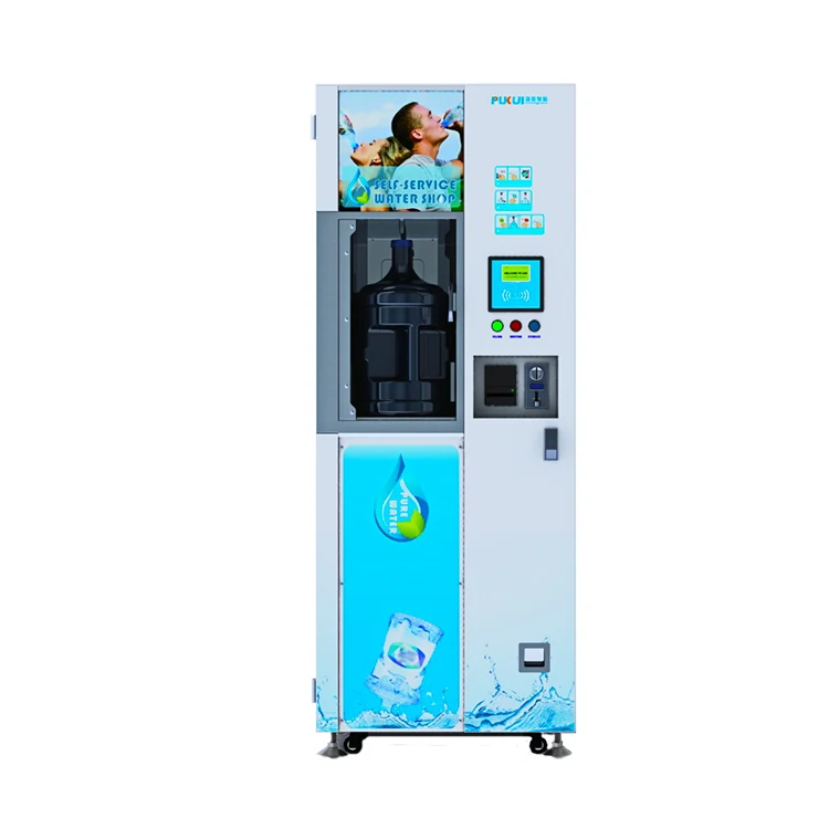 5 Gallon Bottles Drinking fountain purified  Water Vending Station with CE and ISO certificate