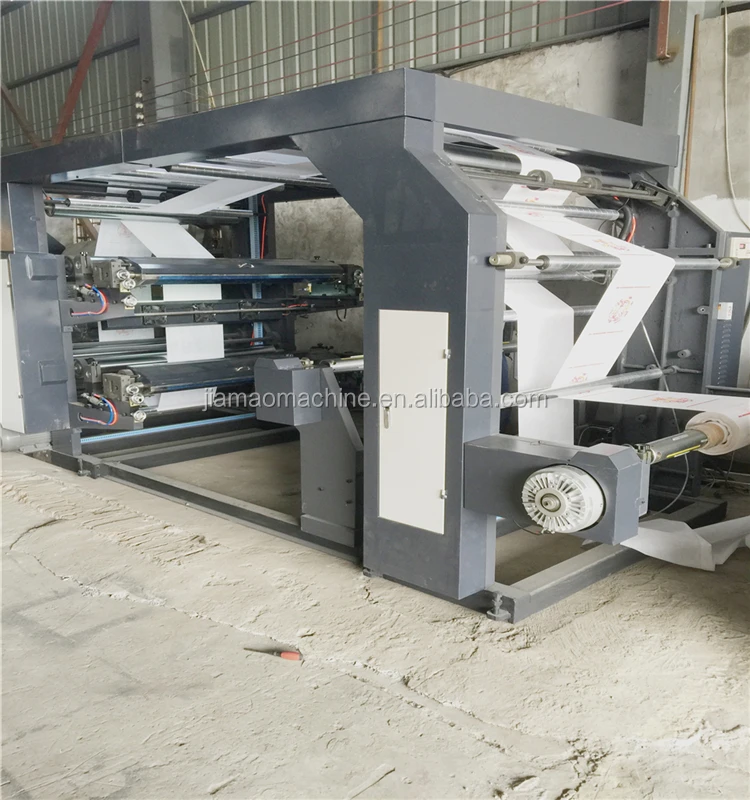 Used flexo printing machine two colour flexographic color
