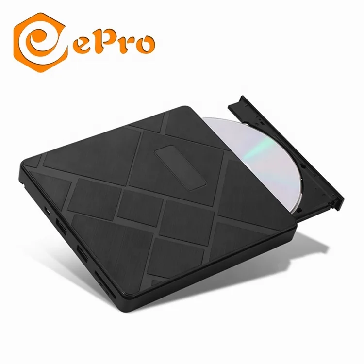 2022 ePro EDD13 внешний Дисковод DVD USB3.0 компакт-дисков/DVD-ROM CD-RW плеер Популярные тонкий переносной видеорегистратор Для iMac портативных