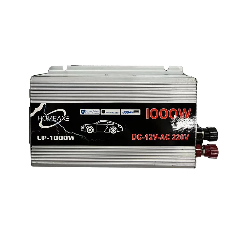 Off grid pure sine dc 12v24v power inverter 1000w ac 110v/220v outdoor camp car inverter