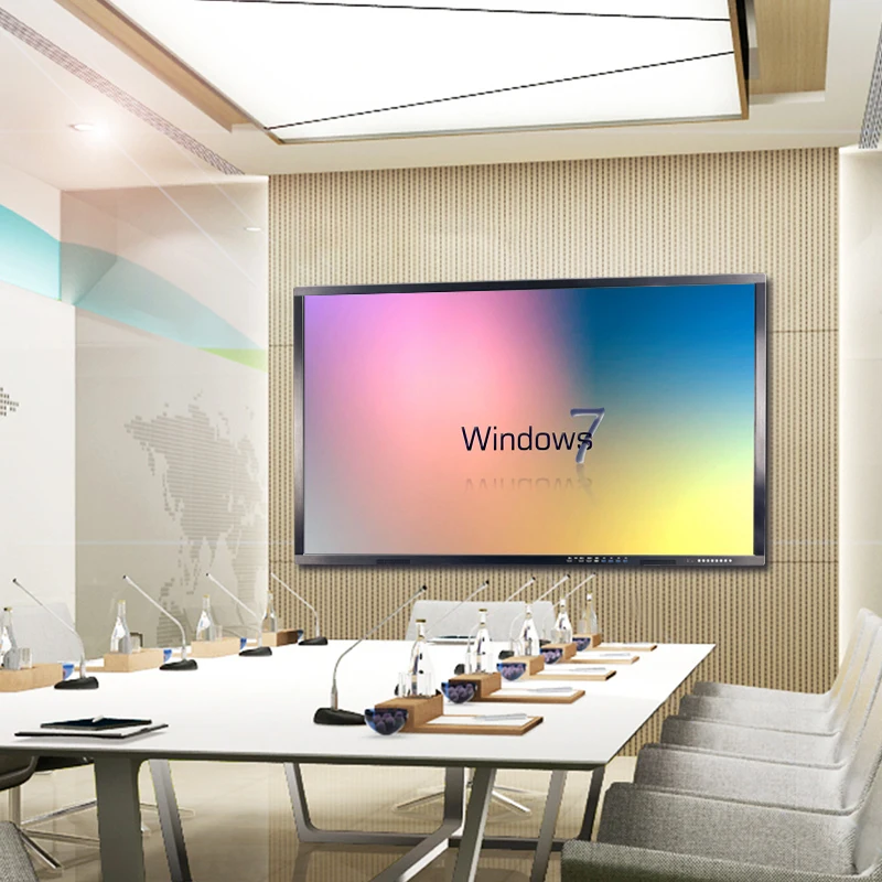 75 дюймовая интерактивная доска с сенсорным экраном, интерактивная панель, цифровая умная доска для класса