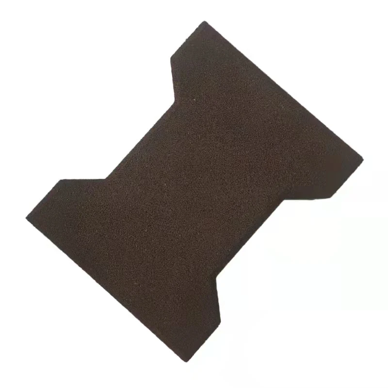 Best Price Bone Shape Rubber Horse Stable Mat/ Dog-Bone Shape Rubber Brick Tiles