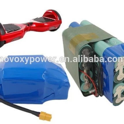 
10s2p hoverboard battery 36v 4400mah rechargeable lithium ion hoverboard replacement battery 