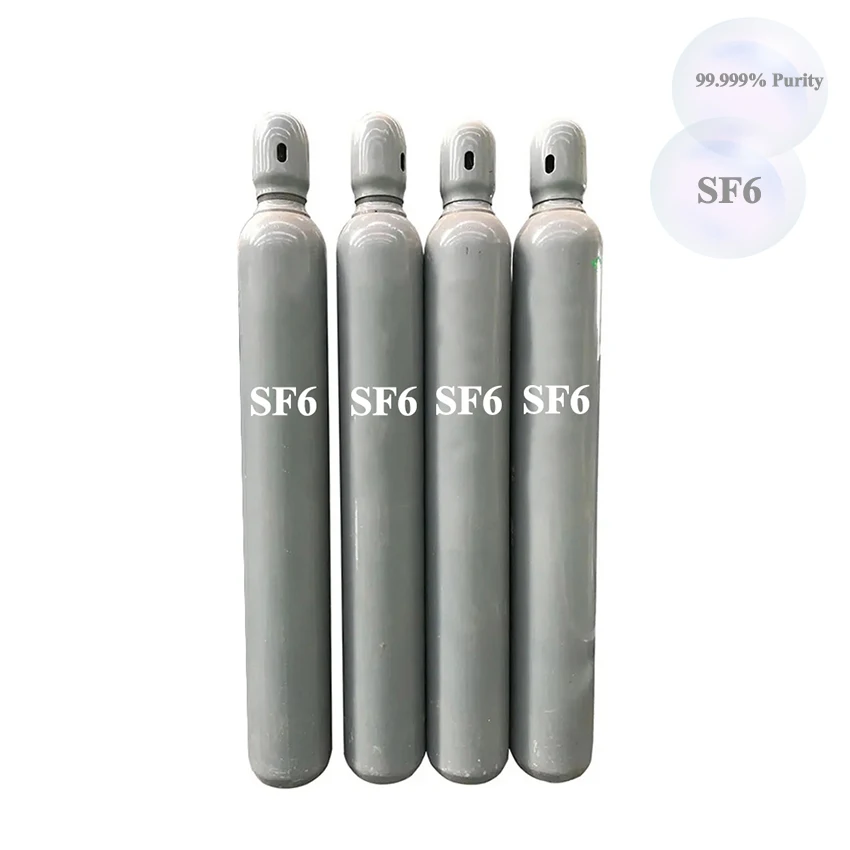Factory Supply High Purity 99.999% Sf6 Sulfur Hexafluoride Gas Cylinder