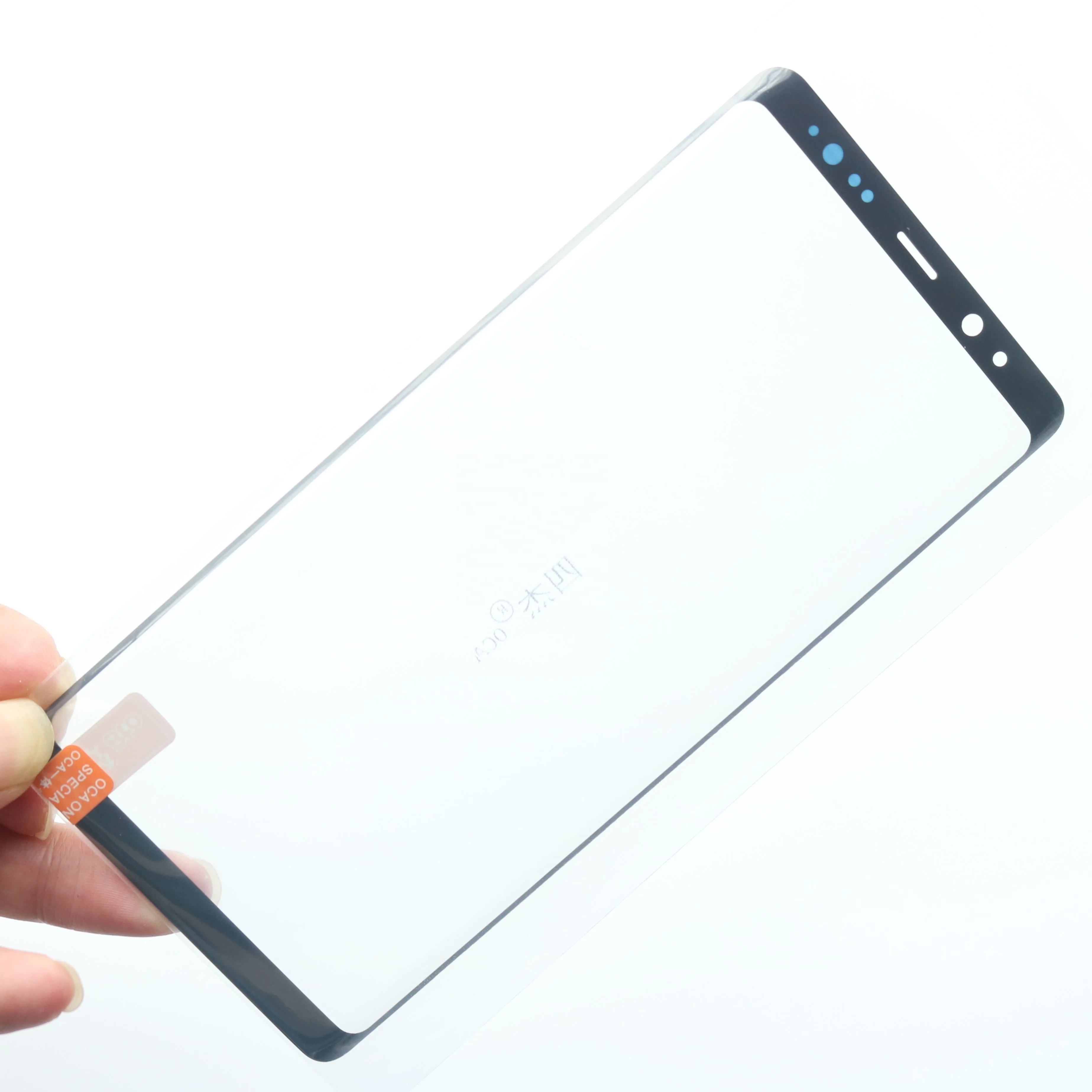 2 in 1 curved edge glass pasted with OCA dry glue is suitable for Samsung Note10 S20 broken touch screen front cover