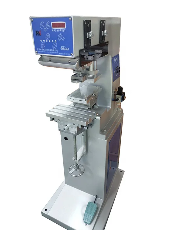 single color offset Ink Cup Pad Printing Machine for mask cap