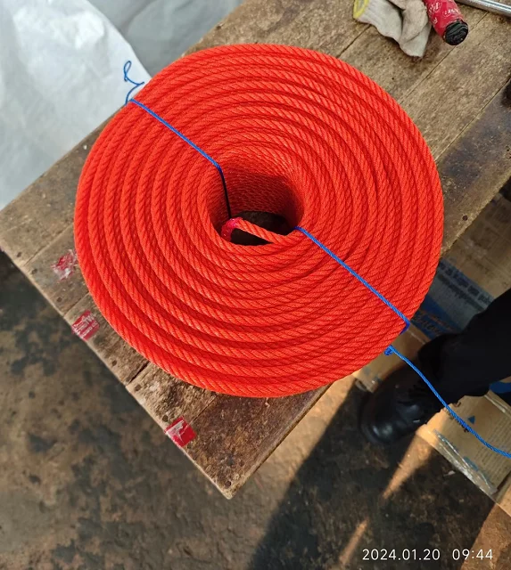 Twisted PE Polyester PP Nylon Rope with high strength