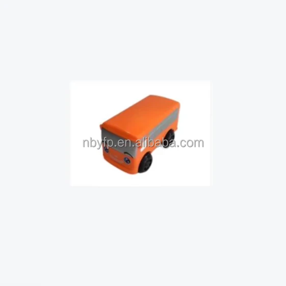 Plastic orange school bus for kids