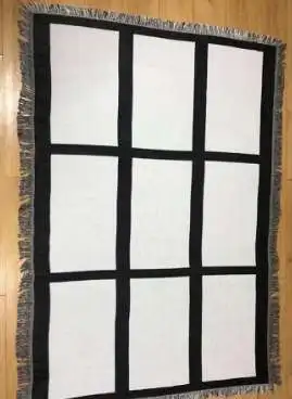 Custom logo print panel logo blanket for heat pressing