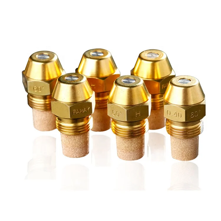 
Factory Supply Brass Waste Oil Burner Nozzle For Gas Atomizing 