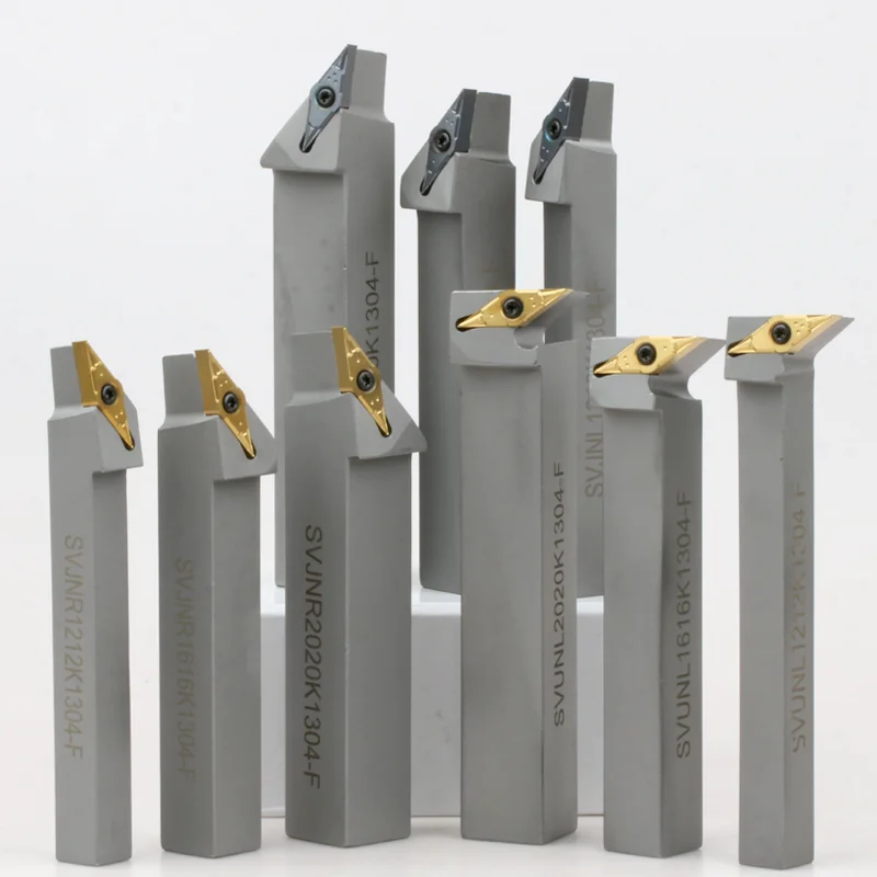 Mini Metal Lathe CNC Lathe Machine Small parts processing External Turning toolholders For VNMG inserts