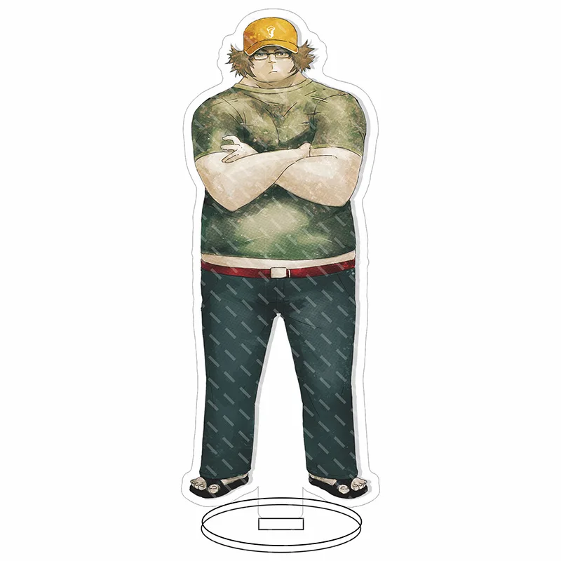 21 Styles Animation Products Steins Gate Anime Acrylic Stand Model Cosplay Figure Desk Decor Prop Fans Gift