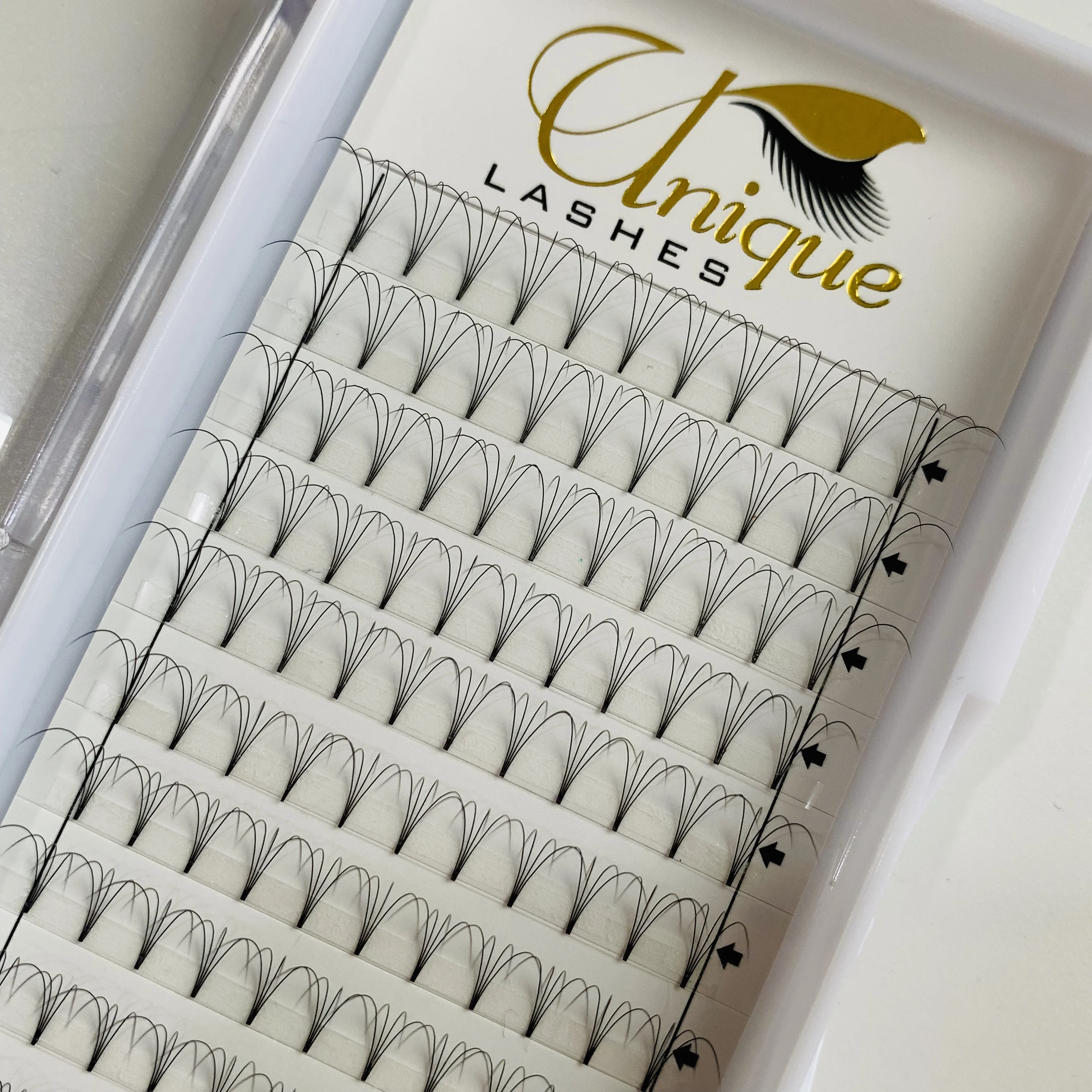 Korean PBT Private Label Eyelash Extension Premade Volume Fans Lash Extensions 3d 4d 5d 6d