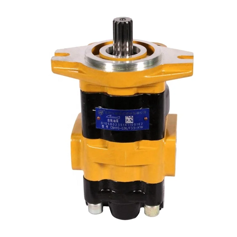 China manufacturer high pressure hydraulic double gear pump forklift CBHY