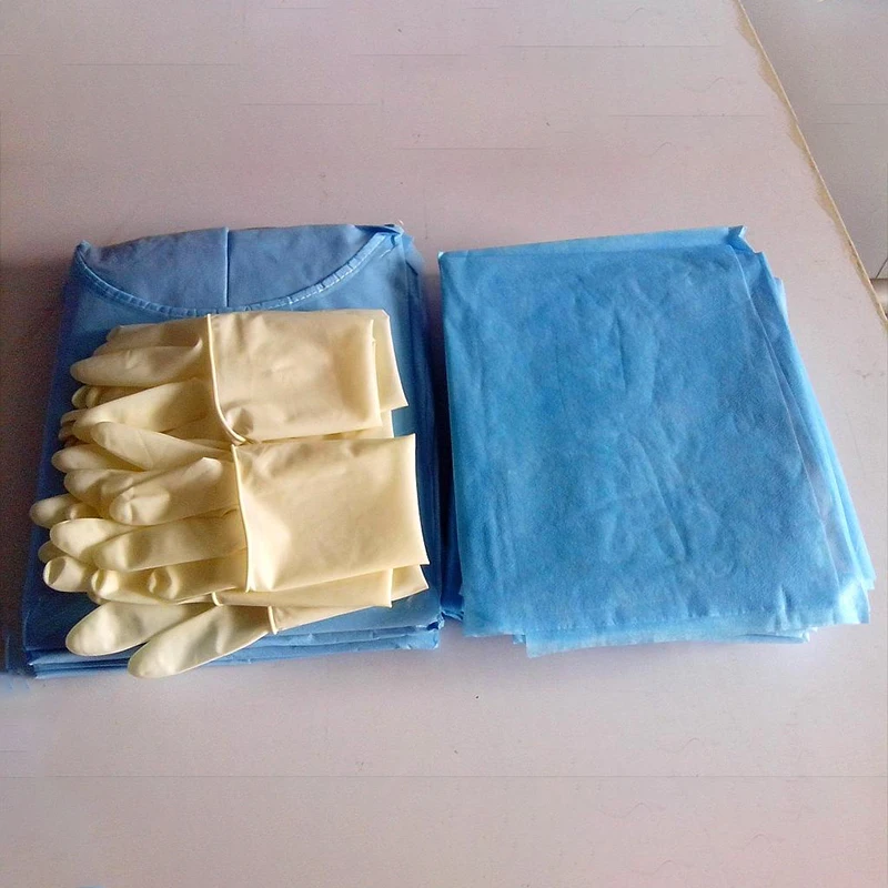 Medical Students Practice Suture Kit with Suture Training Skin Pad