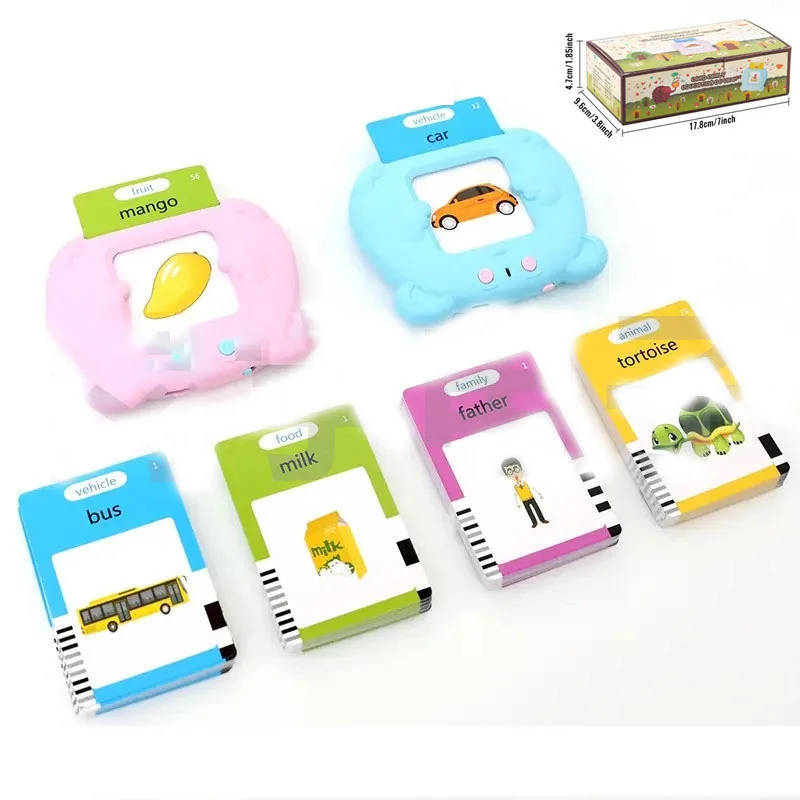 Educational Learning Materials for kids children puzzle card audible flashcards Card Reader