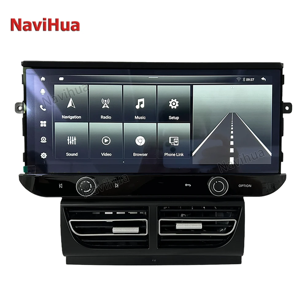 NaviHua Cheapest Head Unit Android For Porsche Macan 2014-2016 Camera Android13 Newest GPS Navi Qualcomm Stereo Video DVD