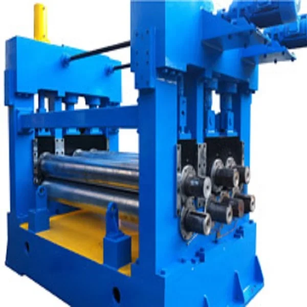 Automatic Steel Sheet Shearing and Flattening Machine