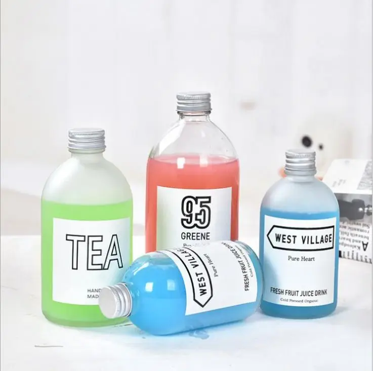 Ready To Ship Glass Bottle For Kombucha Juice 1 Liter