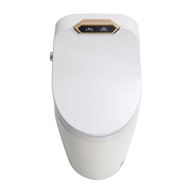 Factory Supply New Model  Bathroom Floor Mounted Ceramic One Piece Intelligent Smart Toilet