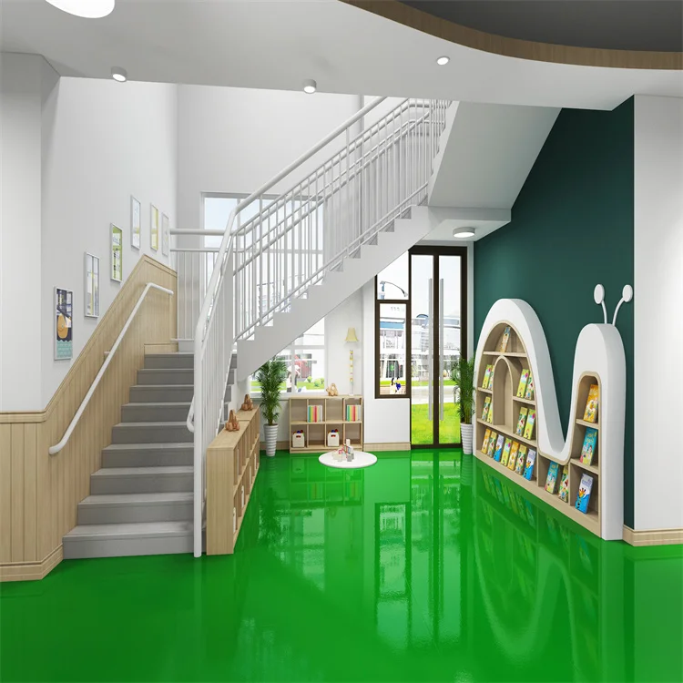 Acrylic cement floor paint workshop workshop warehouse Home basketball court parking lot floor paint flat paint factory