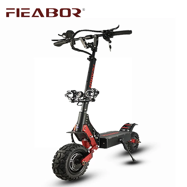 Fast Speed Most Powerful Folding Electric Scooter Dual Motor 60V 72v scooter 5600W 6000W 8000w for Adult