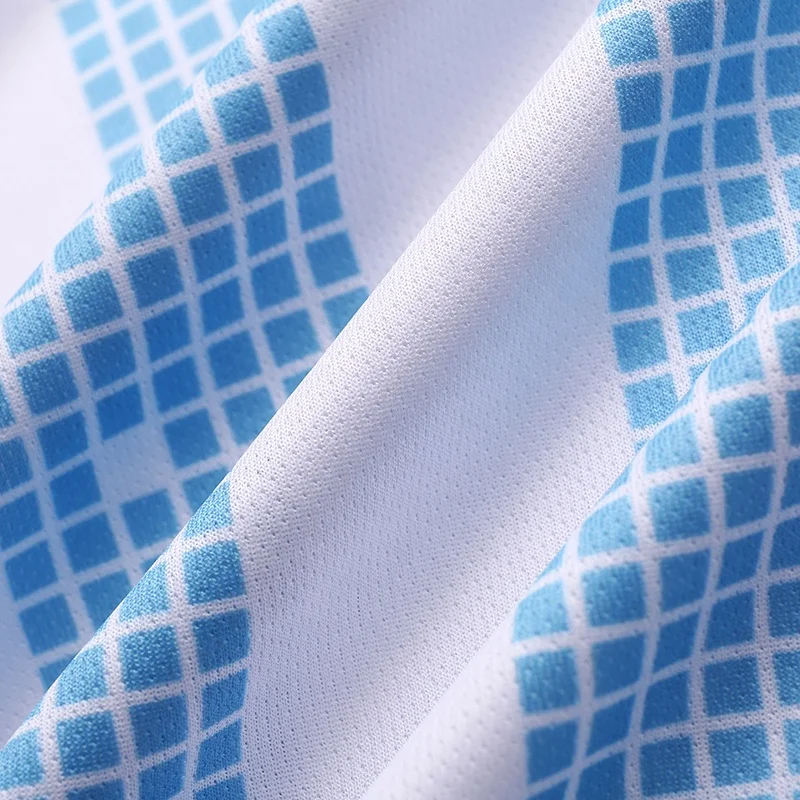 Exclusive design Argentina Soccer Jerseys Men Football Shirt Blue white stripes Tracksuit American Cup