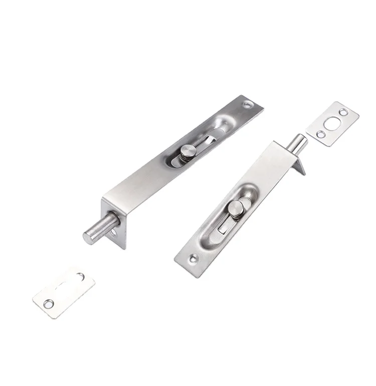 Door Bolt Lock Hot Selling Stainless Steel Storm Doors Graphic Design Industrial 2 Years Apartment Bamboo Unfinished CN;GUA