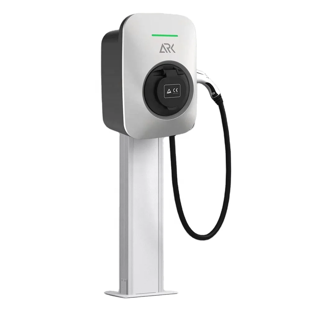 Умное зарядное устройство Wallbox AC Ev OCPP2.0 32a 7kw тип 1 Тип 2 Evse для домашнего использования приложение автомобильное Vw Byd Tesla