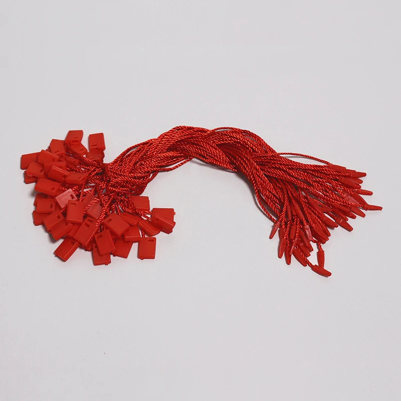  Аксессуары для одежды защелкивающаяся застежка уплотнительная головка Hangtag String пластиковая подвесная бирка