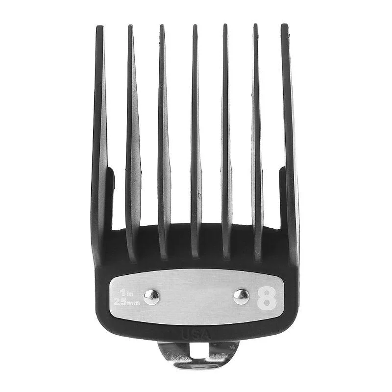 Hair Salon Tools 1pcs Optional Size 1.5/3/4.5/6/10/13/16/19/22/25 MM Professional Hair Clipper Metal-Clip Guide Comb