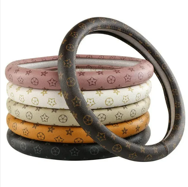 Топ модные роскошные чехлы на руль автомобиля универсальный размер 15 дюймов/38 см