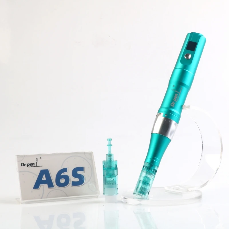 Newest Rechargeable Dr.pen A6S Derma Pen LED Screen Display Dermapen Derma Rolling System Microneedling for anti wrinkles