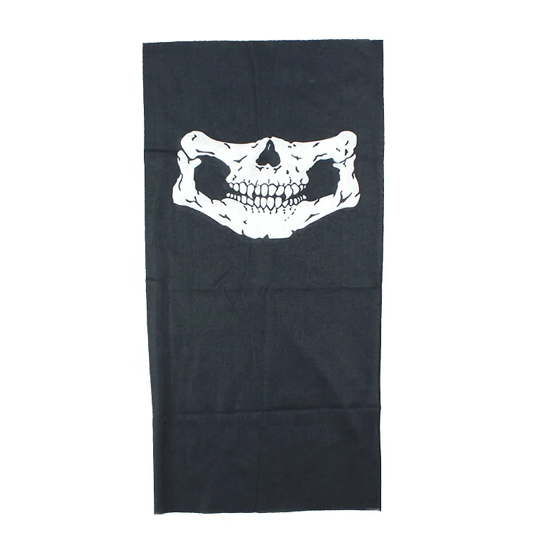 Banana Neck Scarf Cycling Face Mask Seamless Multifunctional Bandanas Headwear Face Sun Mask Skull Tubular Headwear Buff